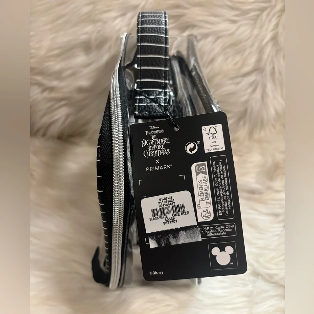Primark Disney NBC Nightmare Before Christmas 3-Pack Cosmetic Travel Bags NWT